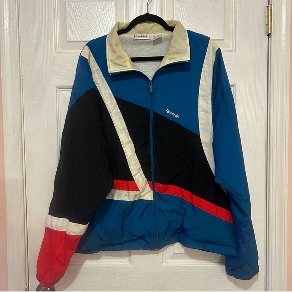 Reebok Other - Vintage Reebok Windbreaker Jacket - Size XL